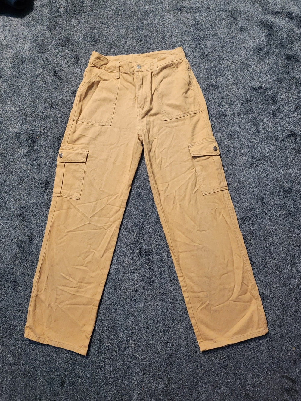 SHEIN Khaki Cargo Pants for Men